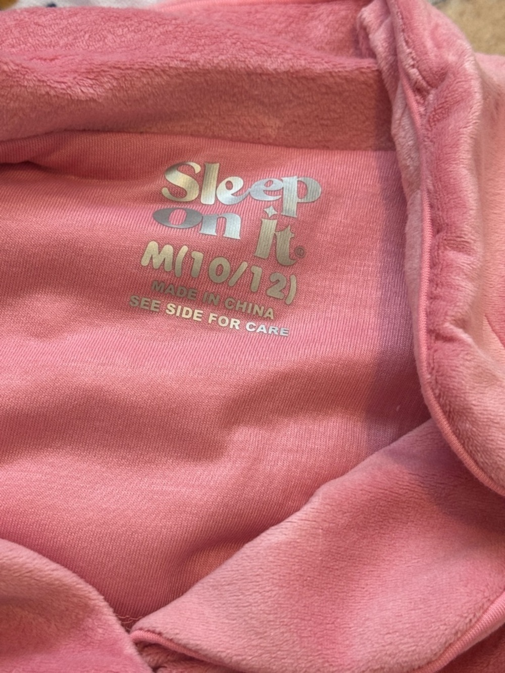Girls kids long sleeve pajamas pjs lounge sleepwear size 10/12 3 piece set - Picture 5 of 7